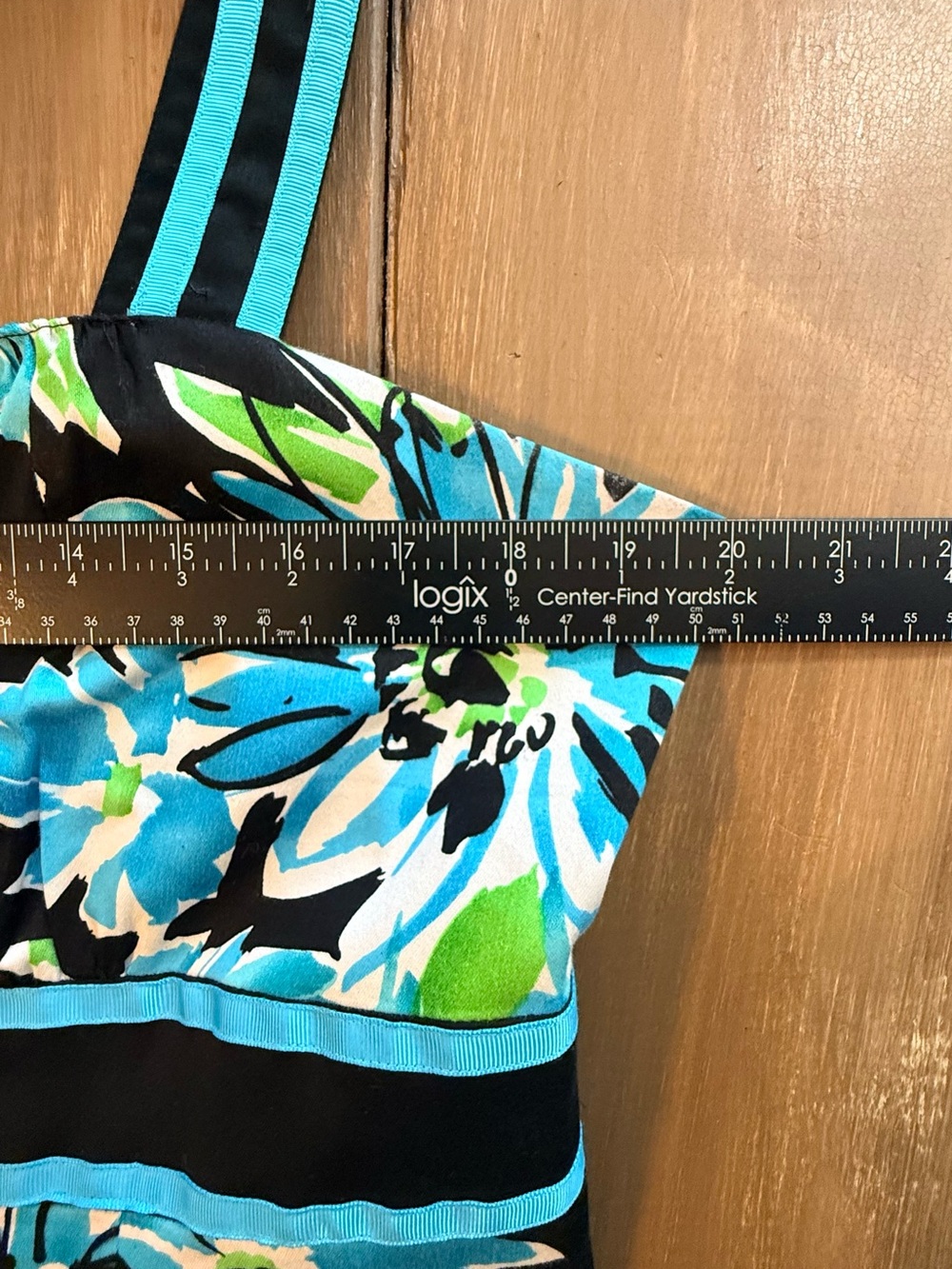 B&K Originals Blue Floral Sundress Sleeveless Y2K Cottagecore Garden Dress - Picture 6 of 11